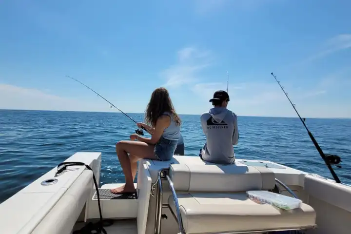 Fishing on the coast of Maine