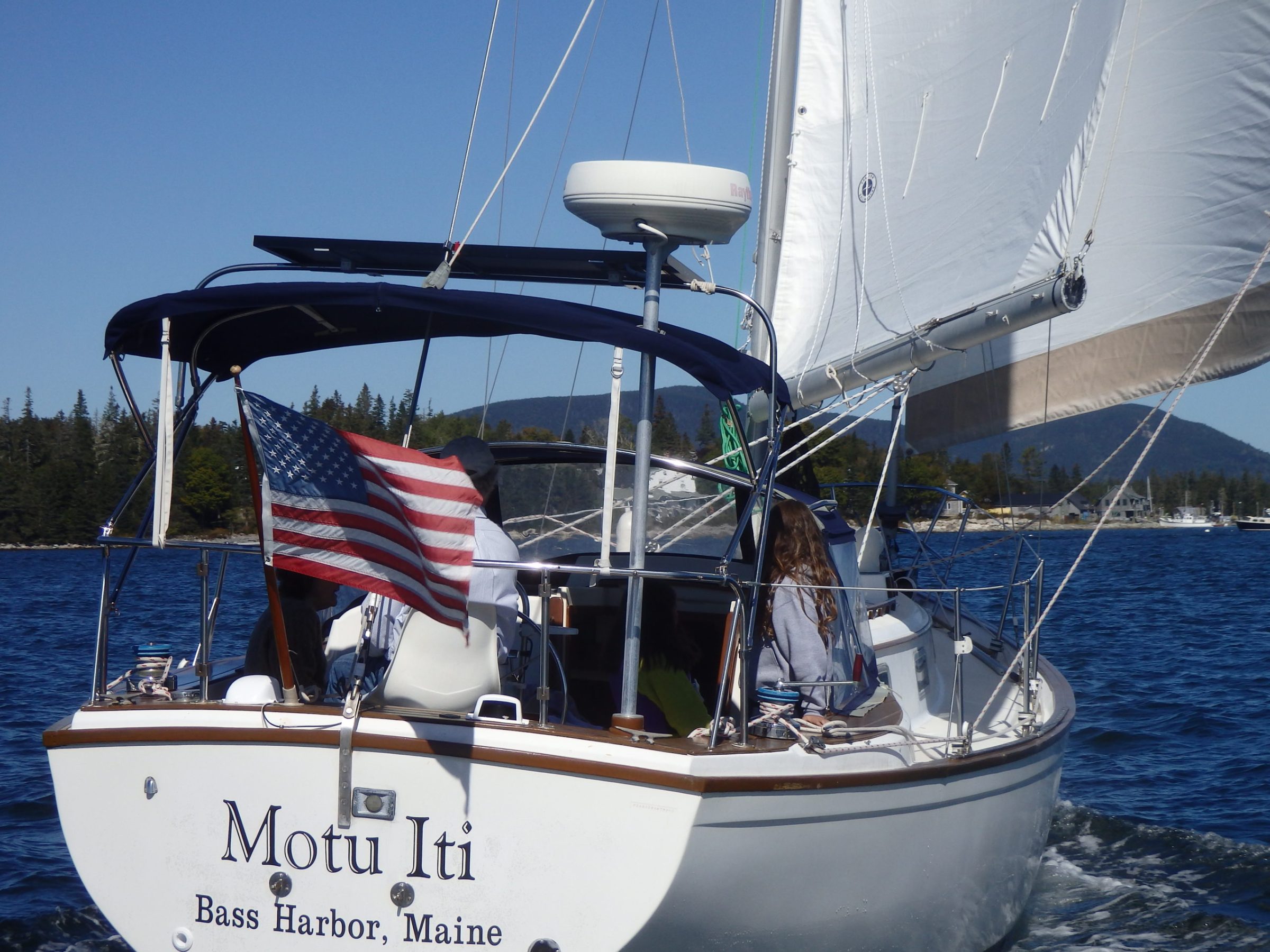 Acadia Sail boat charter