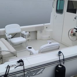 private charter boat seating