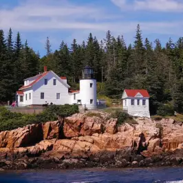 Bass Harbor Head Lighthouse from the water