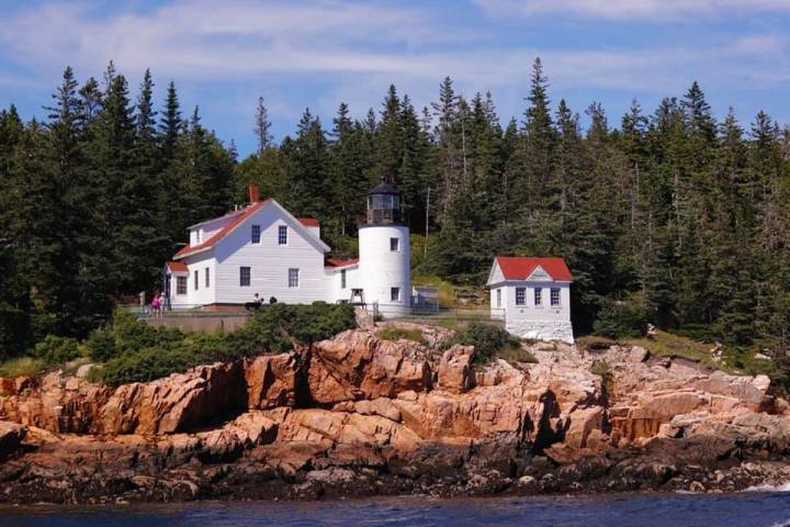 Bass Harbor Head Lighthouse from the water