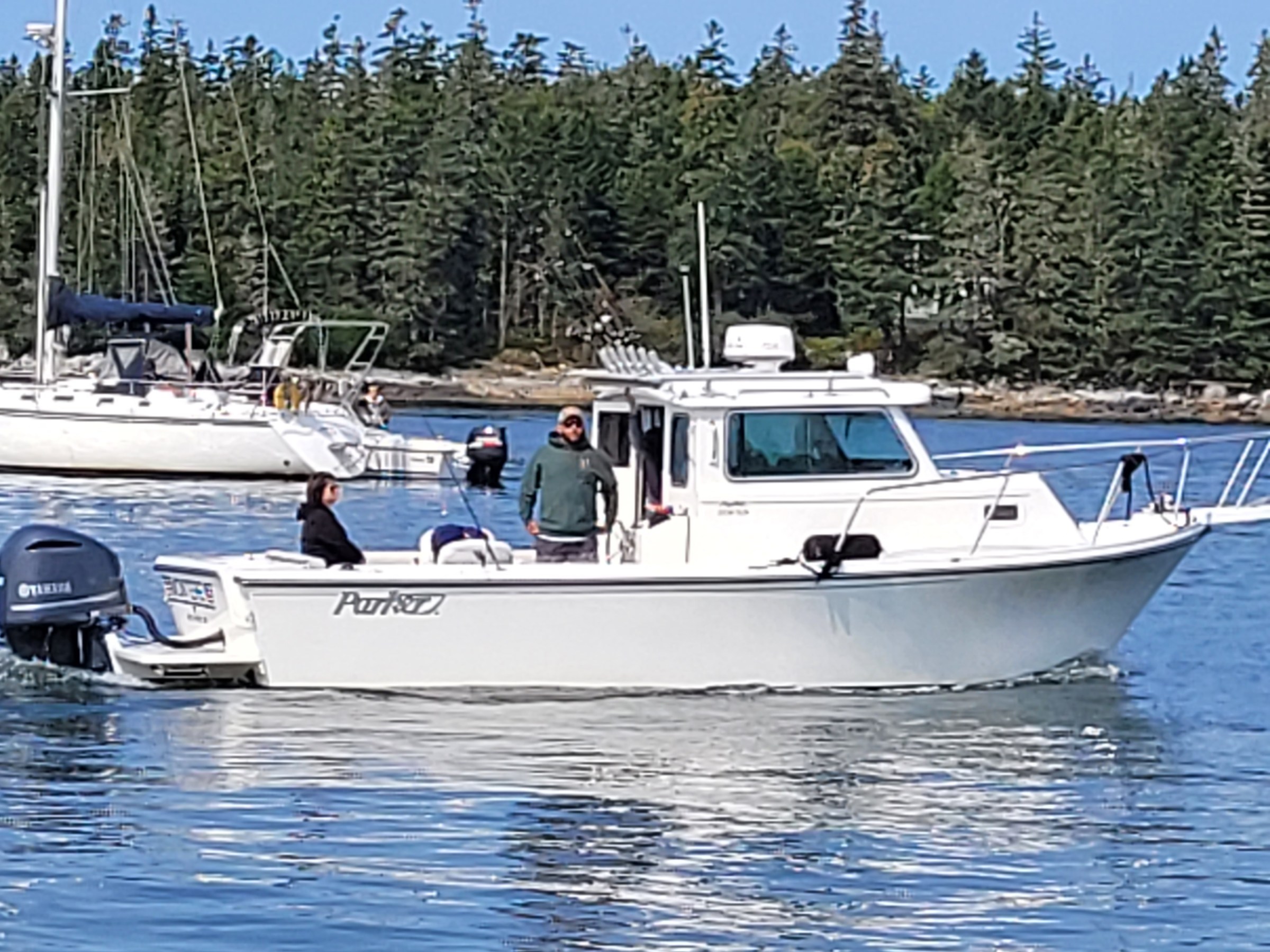 a boat that is floating in the water