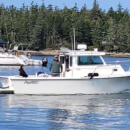 a boat that is floating in the water