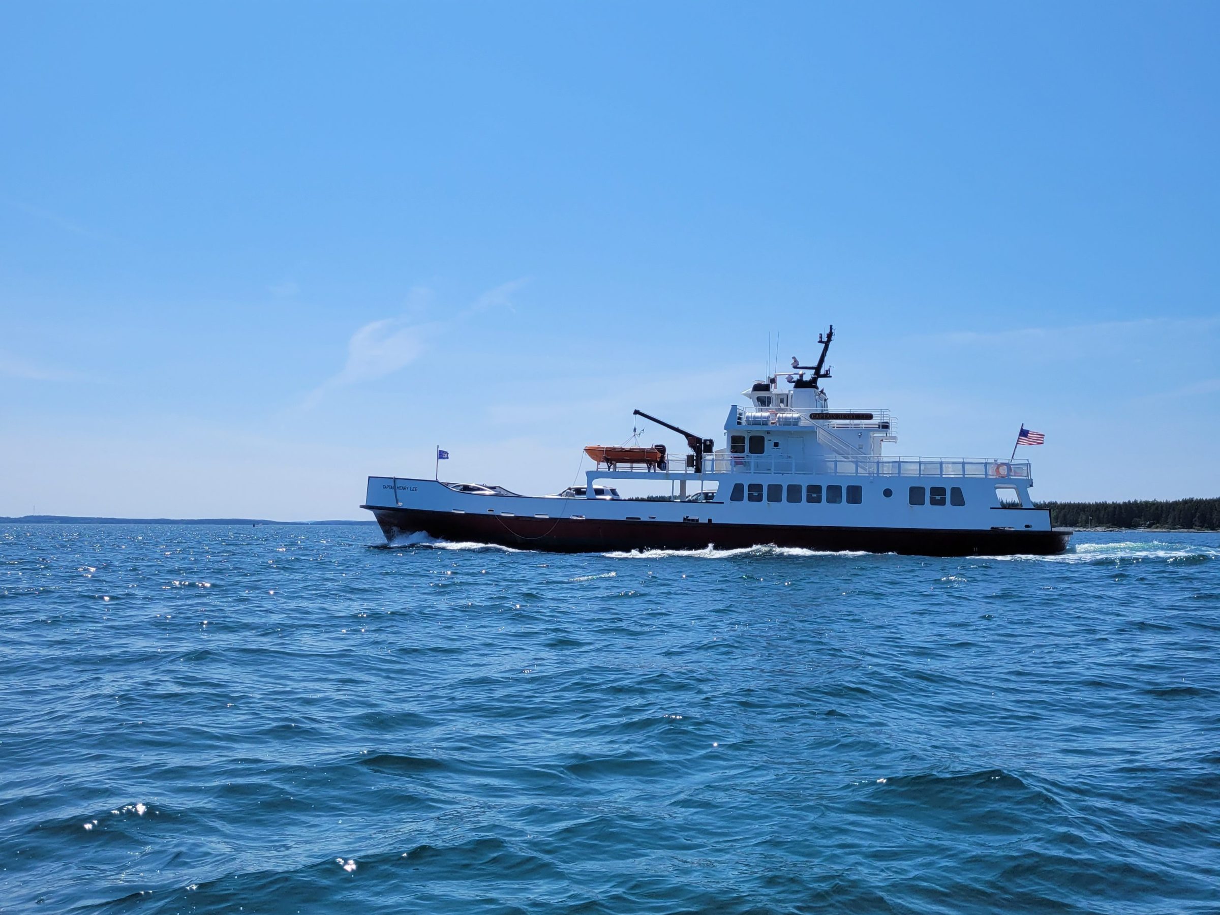 a large ship in a body of water